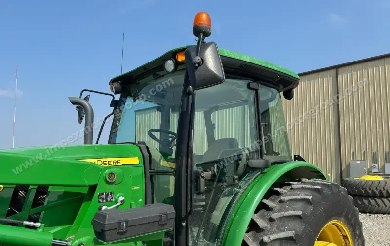 2014 John Deere 6140D MFWD Tractor W/Loader photo 8