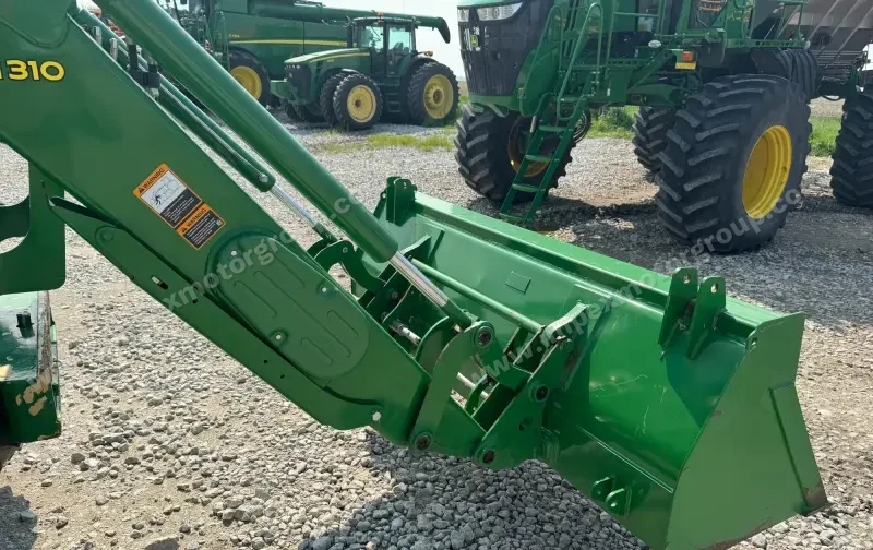 2014 John Deere 6140D MFWD Tractor W/Loader photo 24