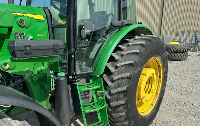 2014 John Deere 6140D MFWD Tractor W/Loader photo 21