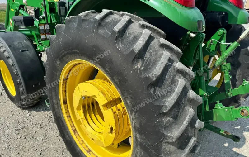2014 John Deere 6140D MFWD Tractor W/Loader photo 31