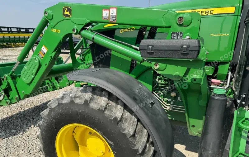 2014 John Deere 6140D MFWD Tractor W/Loader photo 20