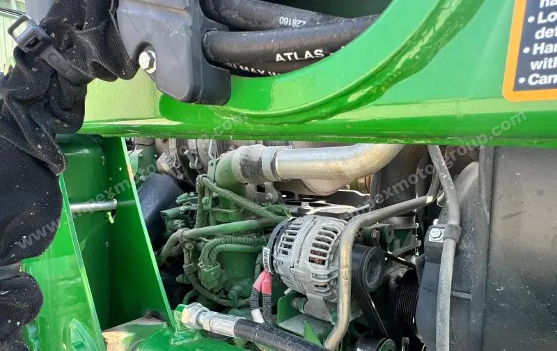 2014 John Deere 6140D MFWD Tractor W/Loader photo 36