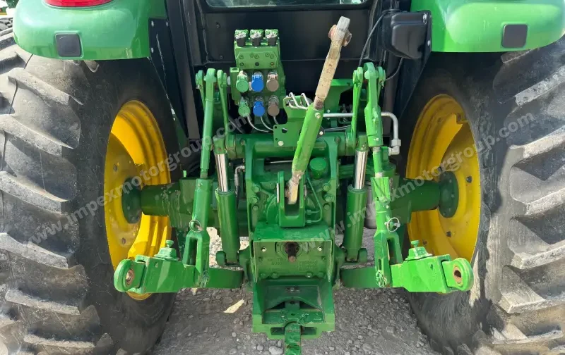 2014 John Deere 6140D MFWD Tractor W/Loader photo 12