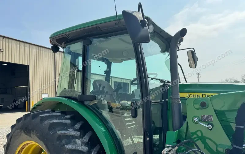 2014 John Deere 6140D MFWD Tractor W/Loader photo 17