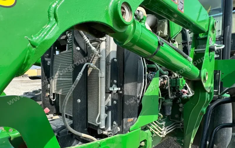 2014 John Deere 6140D MFWD Tractor W/Loader photo 34