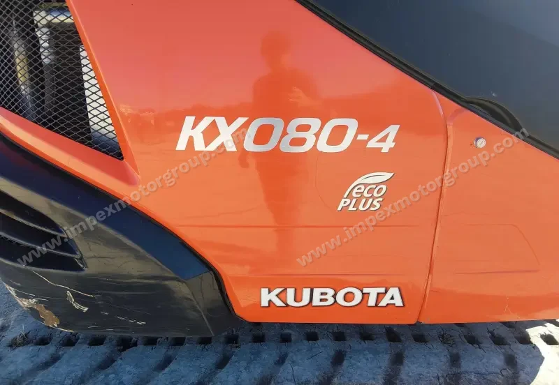 2016 Kubota KX080-4 photo 13