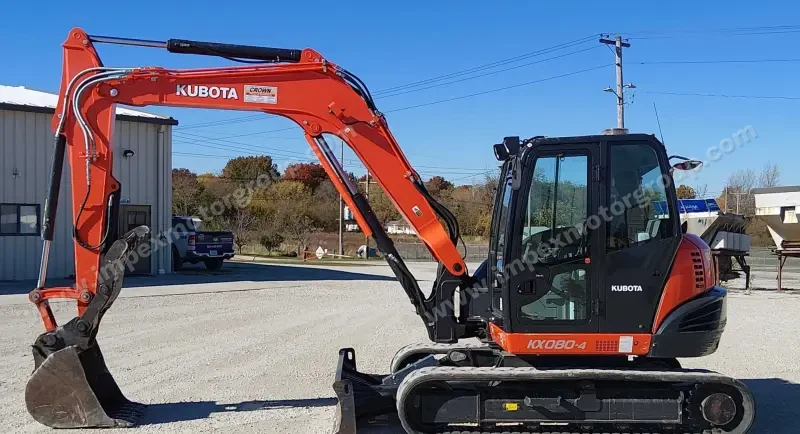 2016 Kubota KX080-4 photo 8