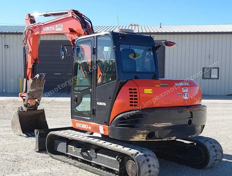 2016 Kubota KX080-4 photo 7