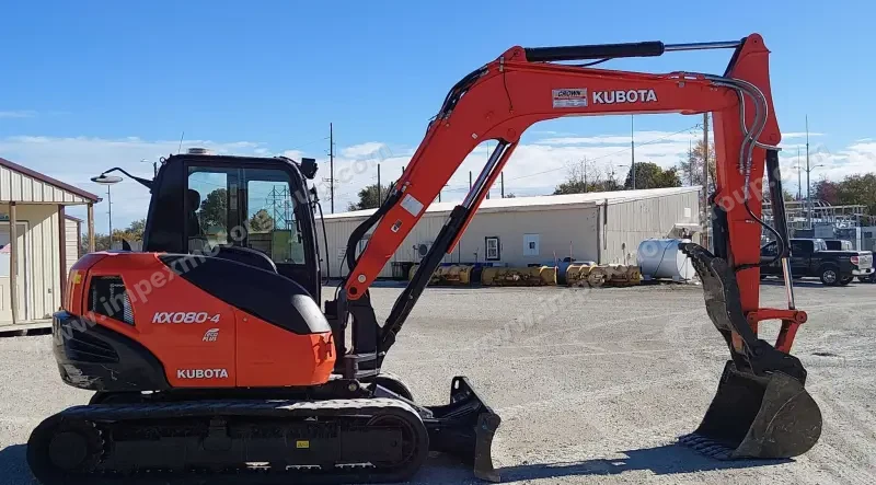 2016 Kubota KX080-4 photo 4