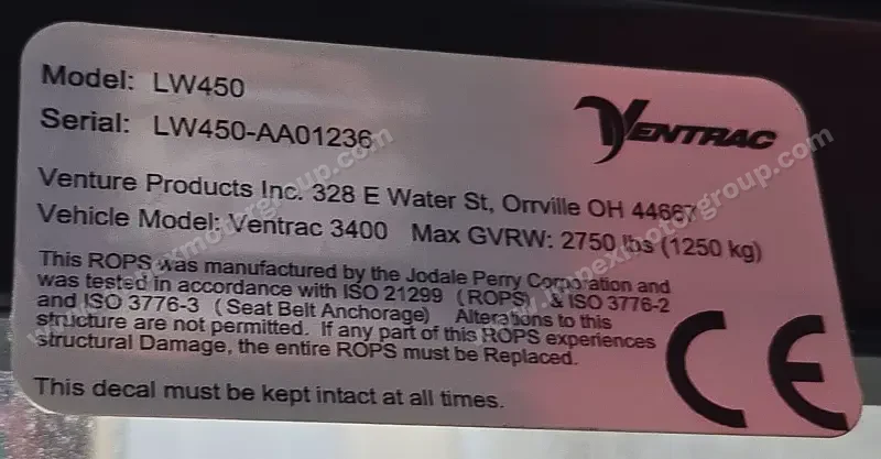 2015 Ventrac 3400Y photo 47