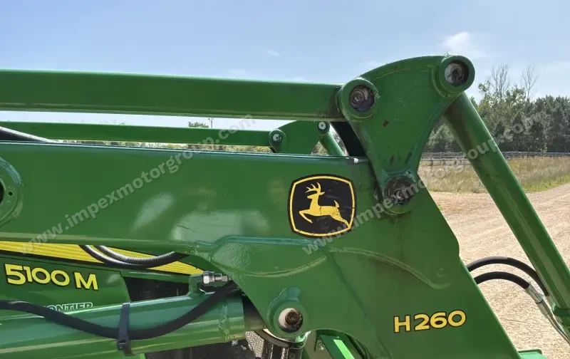 2016 John Deere 5100M MFWD Tractor W/H260 Loader & Bucket photo 27